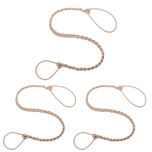 Rip Tie 3mm Tangle Free Hair Tie Blonde 3-Pack