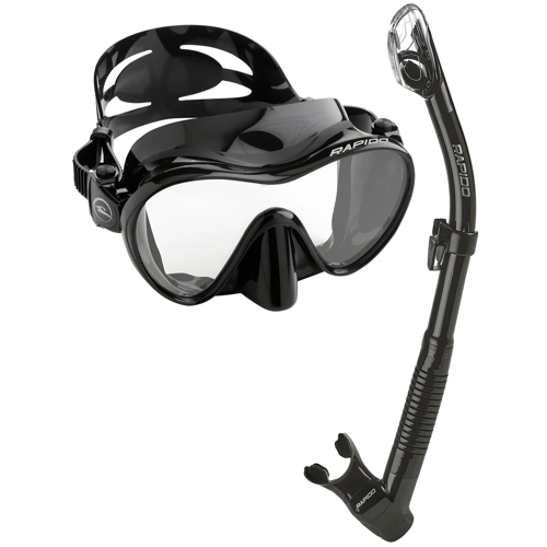 Rapido Active Frameless Mask and Snorkel Combo