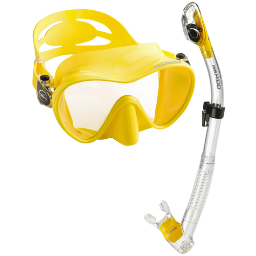 Rapido Active Frameless Mask and Snorkel Combo