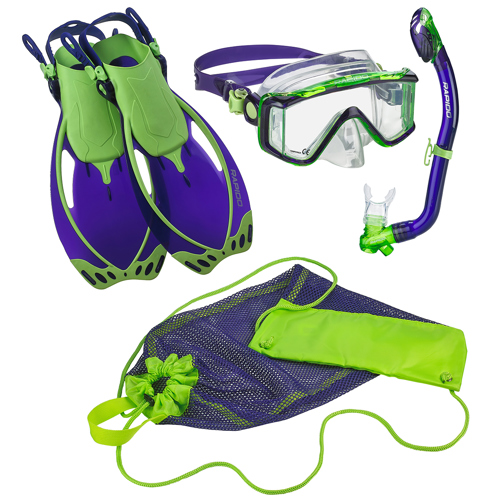 Rapido Clareza Marine Junior Mask, Fins and Snorkel Set
