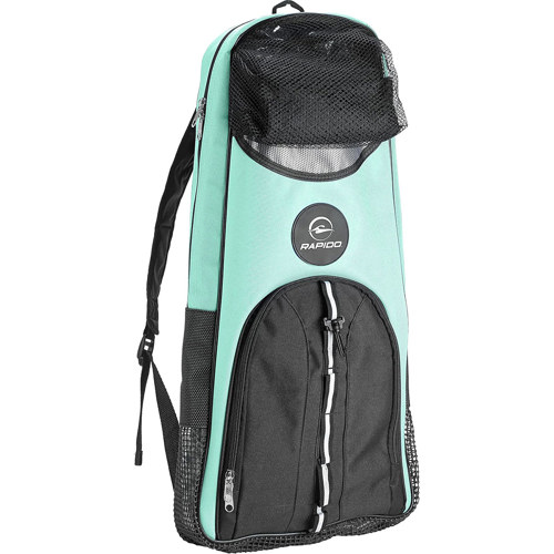 Rapido Deluxe Mask, Fins and Snorkel Bag Mint