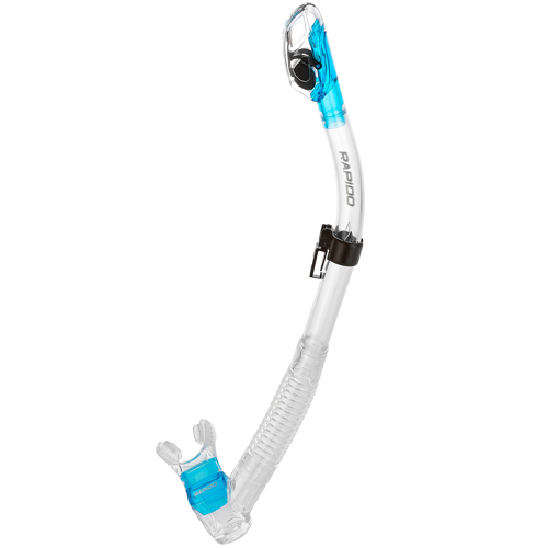 Rapido Energy Dry Snorkel Clear/Translucent Aqua
