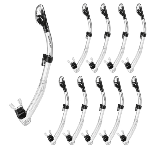 Rapido Energy Dry Snorkel Clear/Black 10-Pack