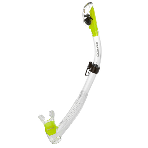 Rapido Energy Dry Snorkel Clear/Neon Yellow