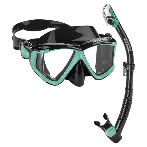 Rapido Panto-180 Four Lens Mask and Snorkel Combo