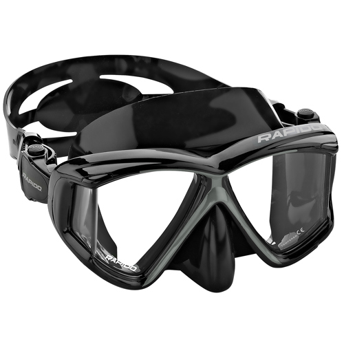 Rapido Panto-180 Four Lens Mask Black/Titanium