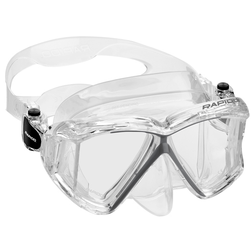 Rapido Panto-180 Four Lens Mask Clear/Titanium