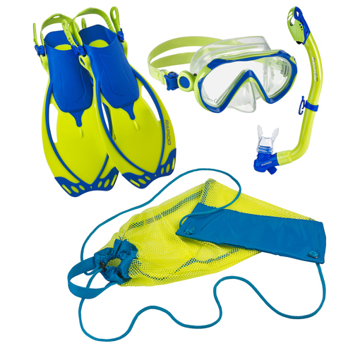 Rapido Sea Breeze Marine Junior Mask, Fins and Snorkel Set