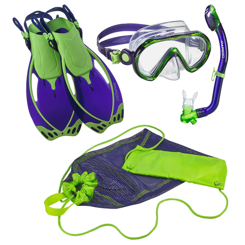 Rapido Sea Breeze Marine Junior Mask, Fins and Snorkel Set