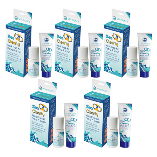 Stream2Sea Sea Clearly Mask Prep Kit Defog & Scrub