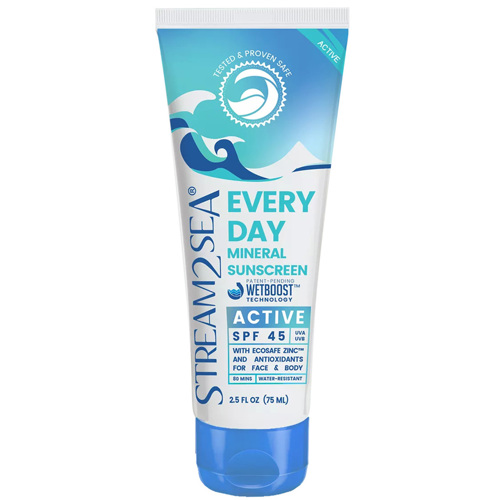 Stream2Sea Every Day Active Mineral Sunscreen SPF 45