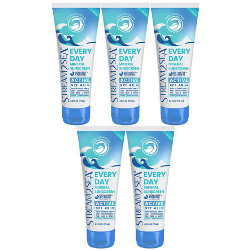 Stream2Sea Every Day Active Mineral Sunscreen SPF 45