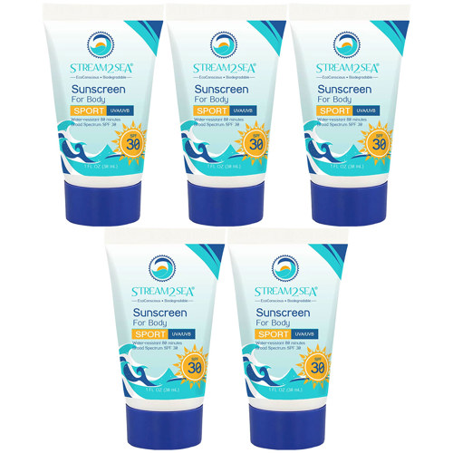 Stream2Sea Sunscreen Sport SPF 30, 1 fl. oz. (30 ml)