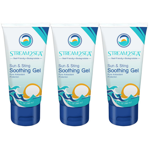 Stream2Sea Sun & Jellyfish Sting Soothing Gel, 6 fl. oz.