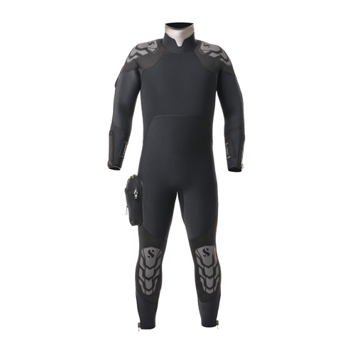 Scubapro 7.5mm Novascotia Military Semi-Dry Wetsuit Medium Short