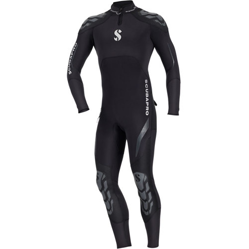Scubapro EverFlex Steamer 3/2mm Men's Wetsuit, Black