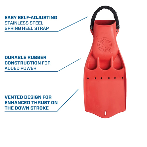 Scubapro Jet Fins with Spring Heel Strap - Scuba