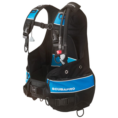 Scubapro Go BCD with Balanced Inflator for Men Large Black/Blue