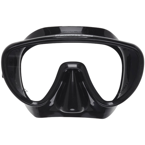 Scubapro Mini Frameless Single Window Mask All Black