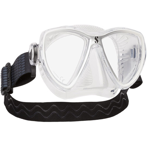 Scubapro Synergy Mini Mask Clear Skirt White/Silver