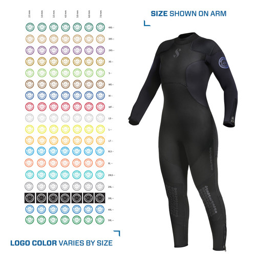 Scubapro 7mm Oneflex Women's Full Wetsuit