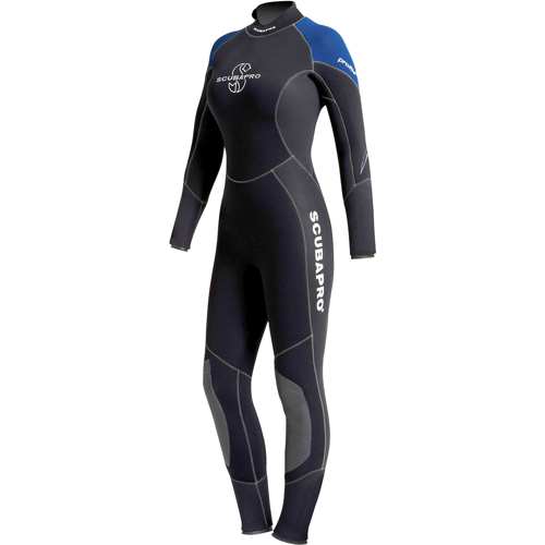 Scubapro Womens Profile Steamer 3/2mm, Black/Blue
