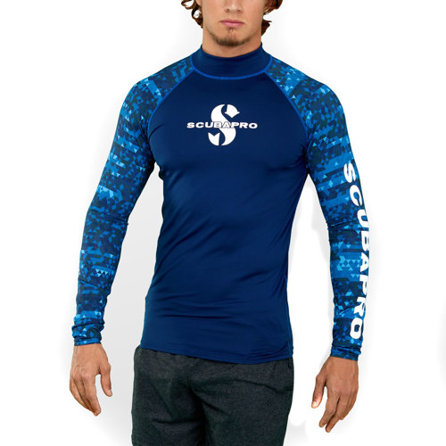 Scubapro Men's UPF 50 Long Sleeve Rash Guard