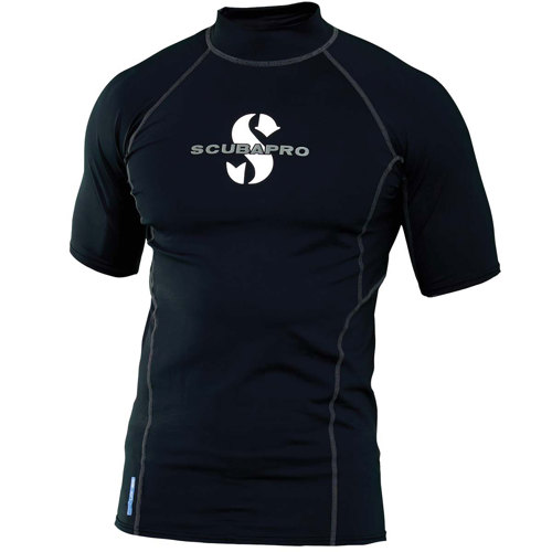 Scubapro UPF 80 TFlex Short Sleeve Rash Guard for Men Scuba