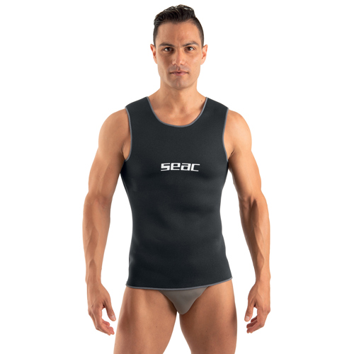 Seac 2.5mm Men's Vest Black X-Large