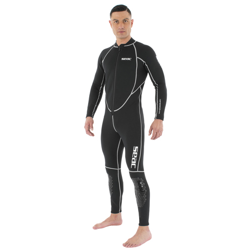Seac 2mm Carezza Men's Full Wetsuit Black XX-Large