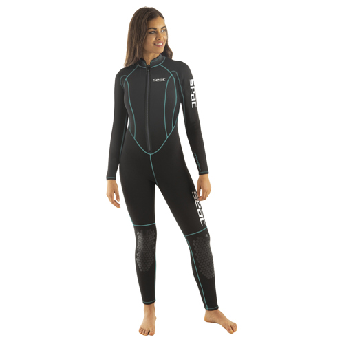 Seac 2mm Carezza Women's Full Wetsuit Black Medium