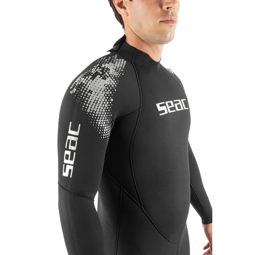 Seac 5mm Cover Men's Back Zip Full Wetsuit
