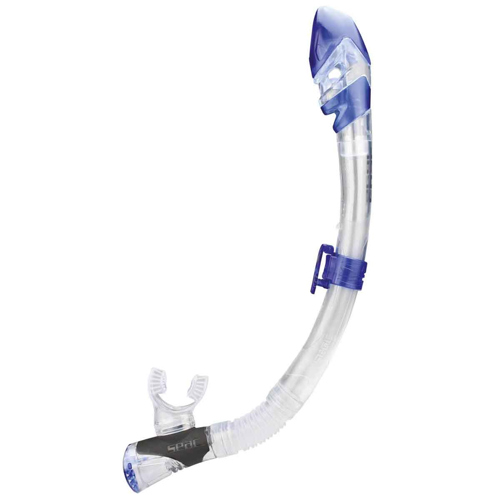 Seac Fast Tech Dry Snorkel Clear/Blue