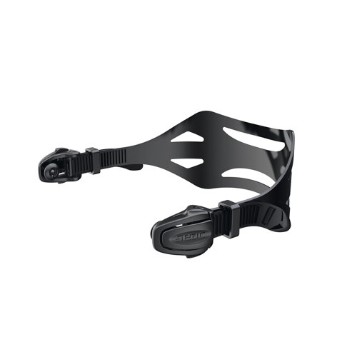 Seac Silicone Strap and Buckle Kit for Diving Masks Black