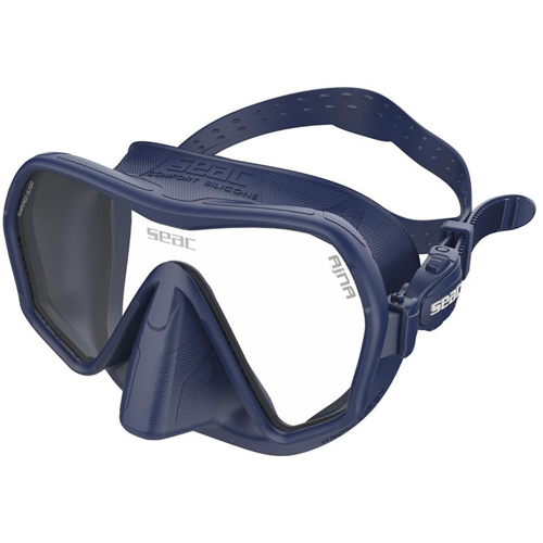 Seac Ajna Frameless Scuba Diving Mask Blue