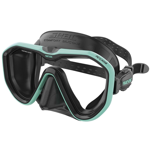 Seac Appeal Dive Mask Black/Tiffany Asian Clear