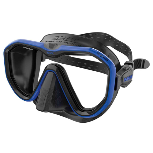 Seac Appeal Dive Mask Black/Blue Standard Clear
