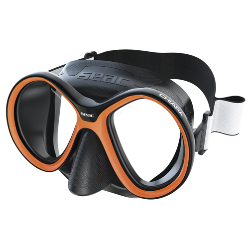 Seac Chiara Dive Mask Black/Orange
