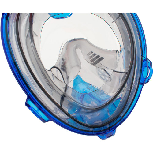 Kleankin Badkamerspiegel met LED-verlichting, dimbaar, 3 lichtkleuren, metalen frame, 60 cm, zwart