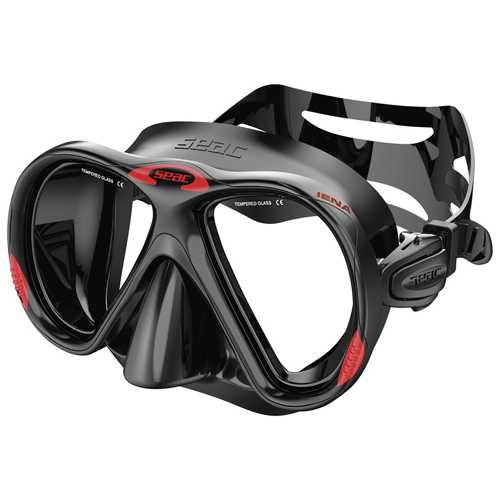Seac Iena Dive Mask Black/Red
