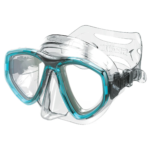 Seac One Dive Mask Clear/Light Blue