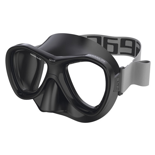 Seac Amalfi Two Lens Mask Black