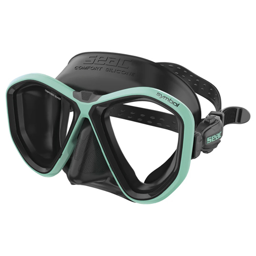 Seac Symbol Dive Mask Black/Tiffany Asian Clear