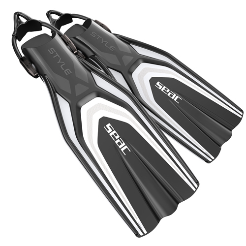 Seac Sling Strap Style Fins White Large/X-Large