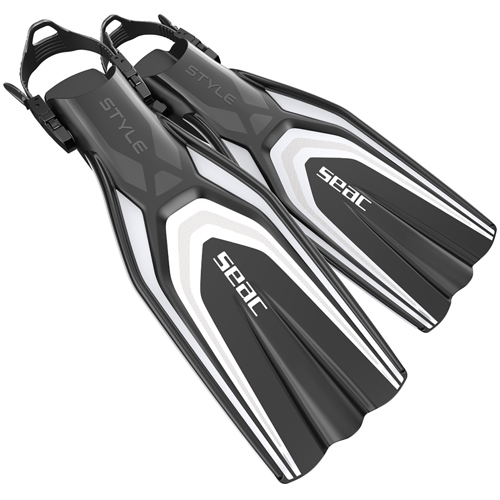 Seac Style Fins White Medium/Large