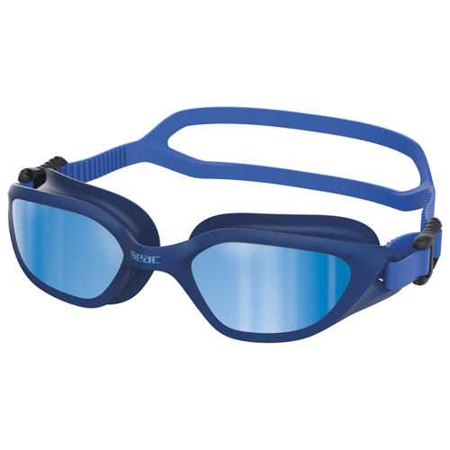 Seac Mood Swim Goggles Blue Mirror Lens