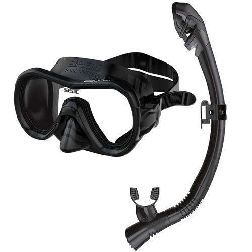 Seac Set Bis Giglio Dry Junior Snorkeling Set