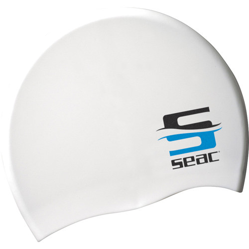 Seac Silicone Swim Cap White