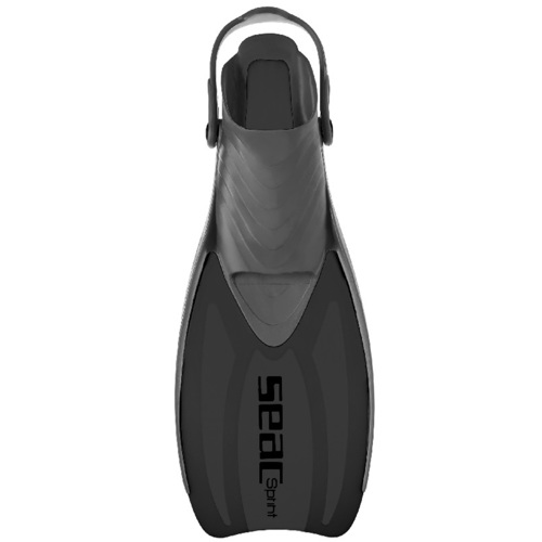 Seac Sprint Snorkeling Fins Black Large/X-Large