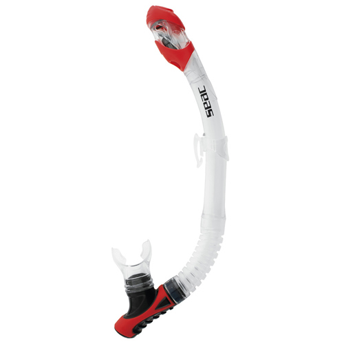 Seac Reverse Dry Snorkel with Dry Top Clear/Red